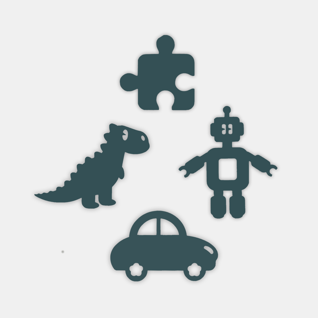 Everyday Icons: Symbol Set - Hyllylokerikko - Sage Green