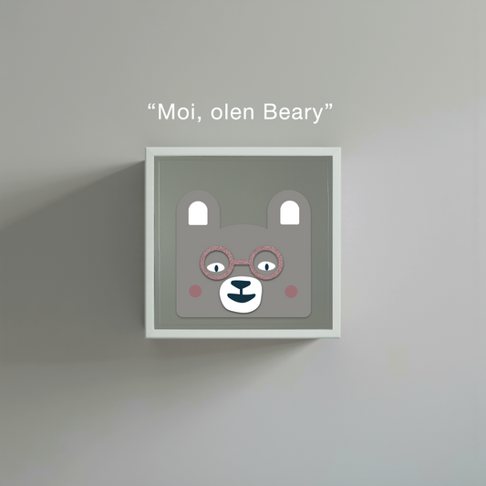 Magnetic Friends: Beary - Kuutiokaappi