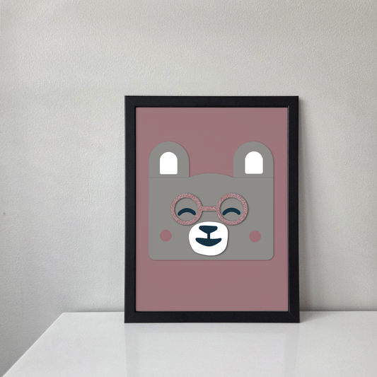 Magnetic Friends: Beary - Taulu 30 x 40cm