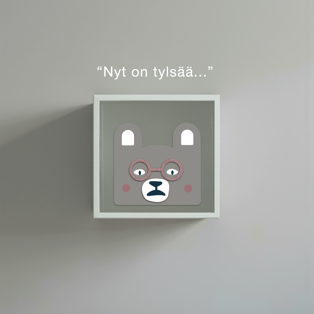 Magnetic Friends: Beary - Kuutiokaappi