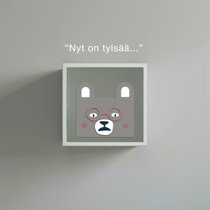Magnetic Friends: Beary - Kuutiokaappi