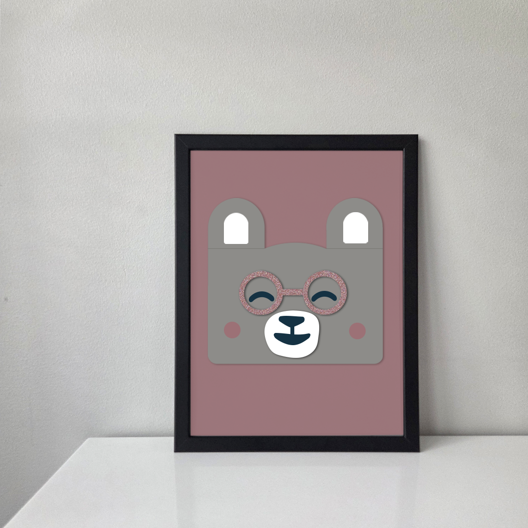 Magnetic Friends: Beary - Taulu 30 x 40cm