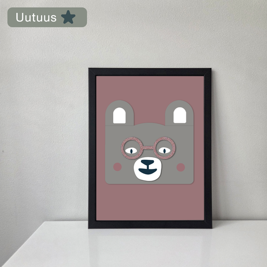 Magnetic Friends: Beary - Taulu 30 x 40cm