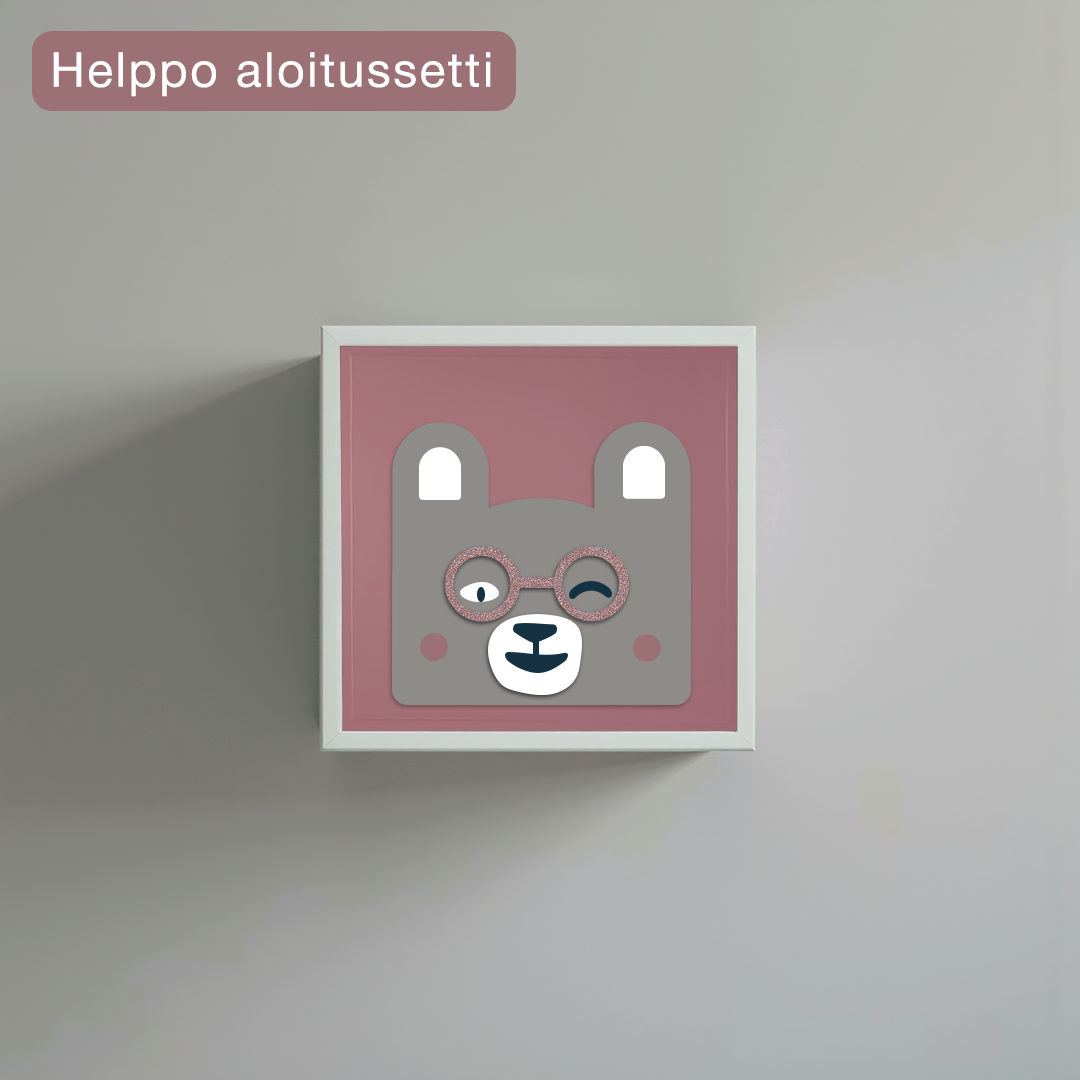 Magnetic Friends: Mr. Beary - Kuutiokaappi