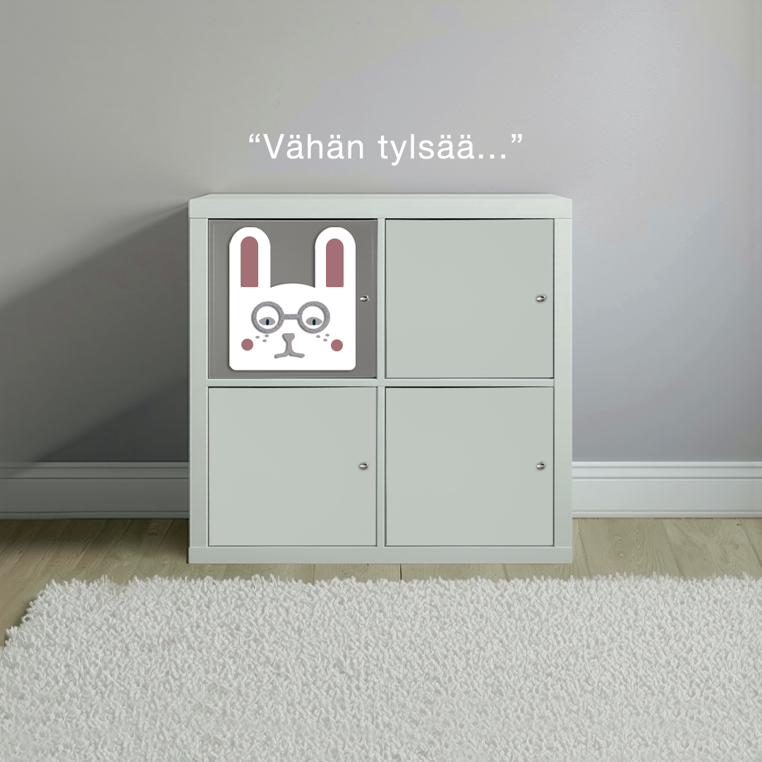 Magnetic Friends: Bunny - Hyllylokerikko