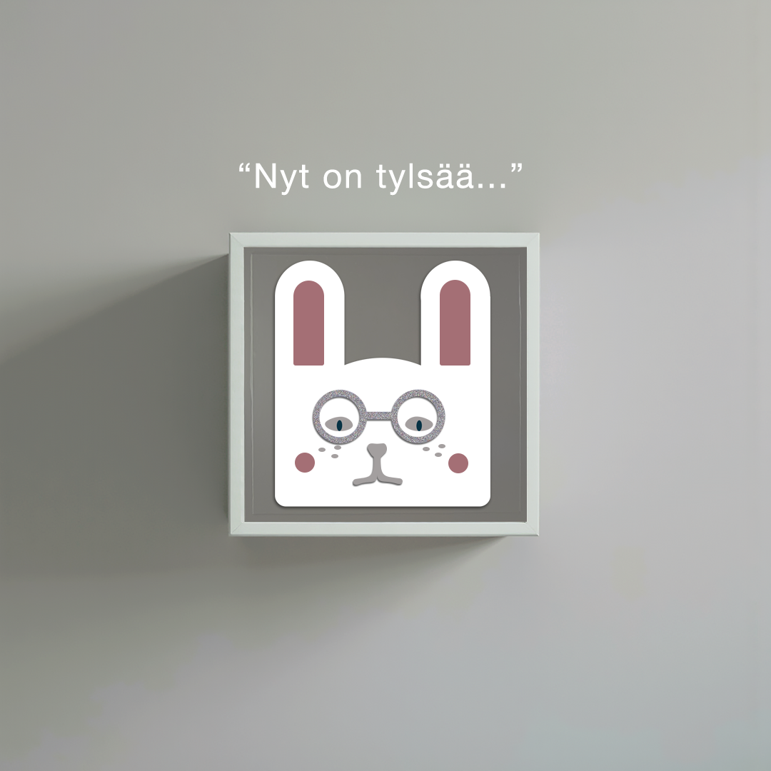 Magnetic Friends: Bunny - Kuutiokaappi