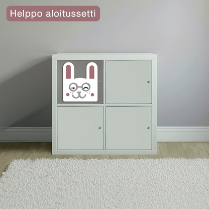 Magnetic Friends: Miss Bunny- Hyllylokerikko