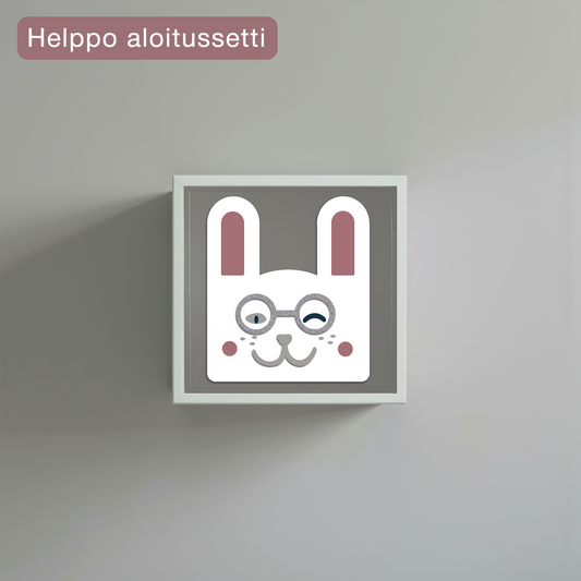 Magnetic Friends: Miss Bunny - Kuutiokaappi