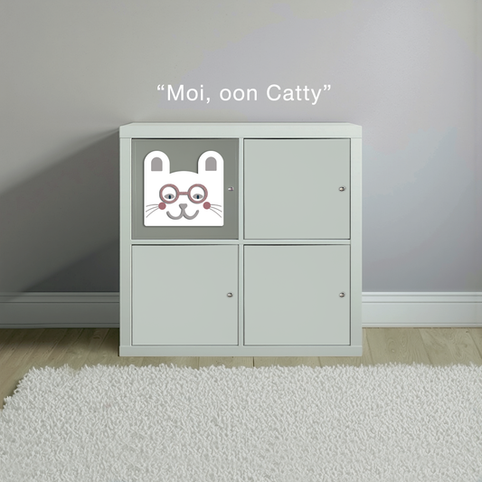 Magnetic Friends: Catty - Hyllylokerikko