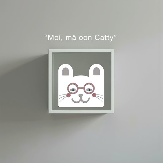 Magnetic Friends: Catty - Kuutiokaappi