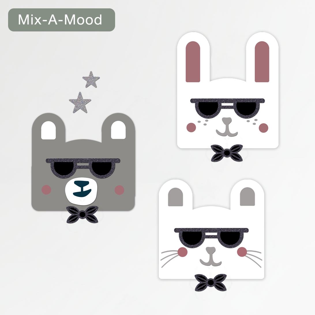 Magnetic Friends: Cool Mix-a-Mood