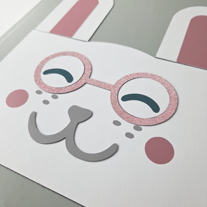 Magnetic Friends: Miss Bunny - Taulu 30 x 40cm