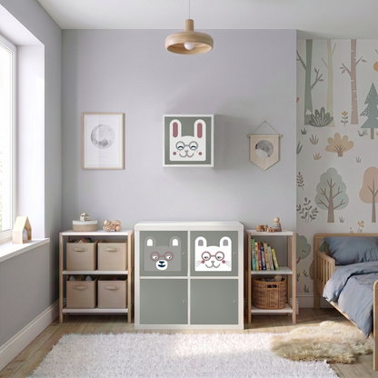 Magnetic Friends: Beary & Bunny - Hyllylokerikko