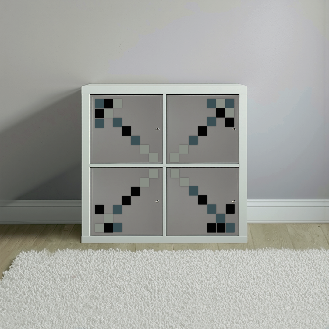 Shappy Shapes: Pixels Mega Set - Hyllylokerikko