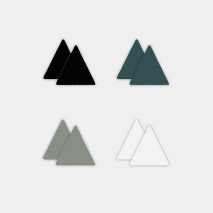 Shappy Shapes - Kolmiomagneetit 12 kpl