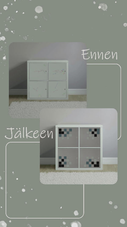 Shappy Shapes: Pixels Mega Set - Hyllylokerikko